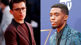 Chadwick Boseman: Tom Holland se despide del protagonista de "Black Panther"