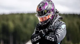 Lewis Hamilton le dedicó ‘pole position’ a Chadwick Boseman [FOTO]