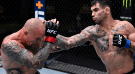 UFC Vegas 8: Aleksandar Rakic venció a Anthony Smith por decisión unánime