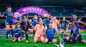 Equipo femenino de Lyon se coronó campeón de la UEFA Champions League tras vencer por 3-1 a Wolfsburgo