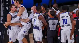 NBA PlayOffs 2020: Luka Doncic fue agredido por Marcus Morris y casi se van a los golpes