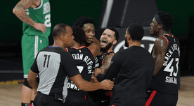 Raptors logra el milagro: remonta el duelo ante Celtics con agónico triple de Anunoby y respira en NBA PlayOffs