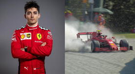 GP de Italia: el brutal choque de Charles Leclerc en la carrera de Fórmula 1 [VIDEO y FOTOS]