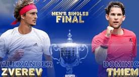 Thiem vs Zverev EN VIVO: fecha, hora y canal de inédita final de US Open 2020