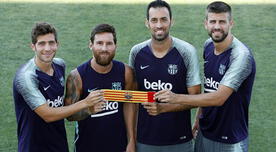 Lionel Messi continuará portando la cinta de capitán en el Barcelona 