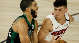 Partidazo en la NBA: Miami Heat ganó 117-114 a Boston Celtics en la final Conferencia Este