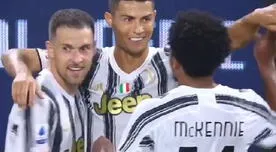 Cristiano Ronaldo apareció para anotar el 3-0 de la Juventus