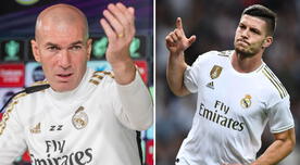 Alegría en Zinedine Zidane: Luka Jovic ha pedido salir del Real Madrid