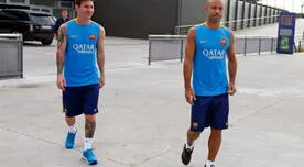 Javier Mascherano: “Me alegro que Lionel Messi se quede en Barcelona"