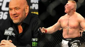 UFC no tiene en sus planes a Brock Lesnar, así lo reveló Dana White