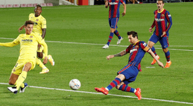 Barcelona, con gol de Lionel Messi, venció 4-0 a Villarreal por LaLiga