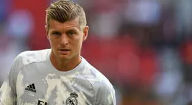 Real Madrid anunció la lesión del centrocampista alemán Toni Kroos