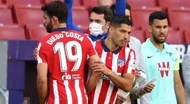 Atlético Madrid: Diego Simeone planea juntar a Luis Suárez y Diego Costa en la delantera