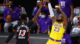 Los Ángeles Lakers ganaron 116 - 98 a Miami Heat por el Juego 1 de NBA Finals