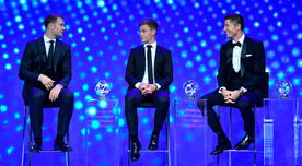 Con Lewandowski como el mejor de la temporada, conoce a todos los premiados de la Champions League