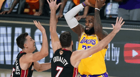 Lakers ganó 102-96 a Heat y quedó a un triunfo del título en NBA Finals 2020 - VIDEO