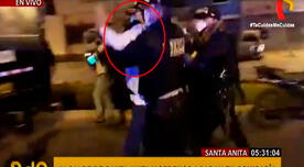 Alcalde de Santa Anita fue detenido por la PNP tras liderar protesta durante toque de queda – VIDEO