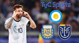 TV Pública – TyC Sports: Argentina 1-0 Ecuador por Eliminatorias Qatar 2022