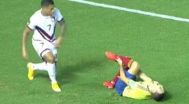 Santiago Arias sufrió una terrible lesión en el Colombia vs Venezuela - VIDEO