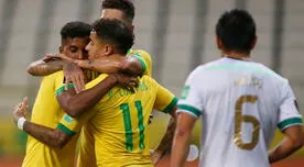 Brasil goleó 5-0 a Bolivia por el inicio de las Eliminatorias Qatar 2022