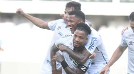 Santos venció 2-1 a Gremio por la jornada 15 del Brasileirao