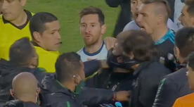 Argentina: Lionel Messi explotó contra asistente de Bolivia tras victoria - VIDEO