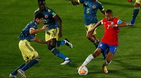 Colombia logró agónico empate (2-2) ante Chile en las Eliminatorias Qatar 2022