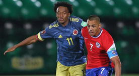 Chile dejó escapar la victoria tras igualar 2-2 ante Colombia