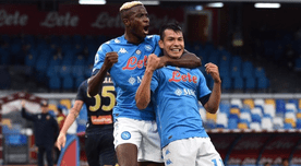 Con doblete del 'Chucky' Lozano: Napoli goleó 4-1 al Atalanta en la fecha 4 de Serie A - VIDEO