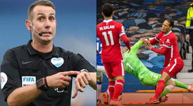 Liverpol vs Everton: árbitro del VAR fue castigado tras no revisar la jugada de Van Dijk - VIDEO