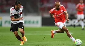 Flamengo empató sobre la hora 2-2 con Internacional en el Brasileirao - VIDEO