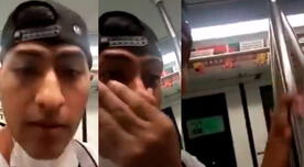 Sentencian a sujeto que dejó secreciones nasales en Metro de Lima