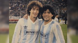 Pedro Troglio y su emotivo saludo de cumpleaños a Diego Maradona - Foto