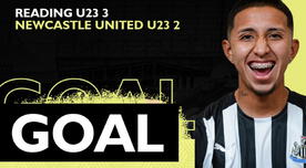 Rodrigo Vilca convirtió su primer gol con el Newcastle United Sub-23 de la Premier League 2