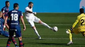 Real Madrid vs Huesca: Karim Benzema pone el 2-0 con un potente zurdazo - Video
