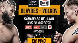 Blaydes venció a Volkov por decisión unánime en la estelar del UFC Fight Night