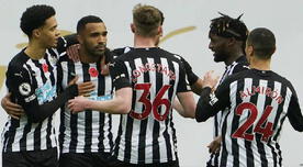 Newcastle United ganó 2-1 al Everton por la Premier League - RESUMEN