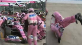 Fórmula 1: Lance Stroll atropelló a un mecánico de su equipo - VIDEO