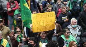 Brasil: protestan en las calles para no vacunarse contra la COVID-19