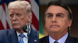 Jair Bolsonaro espera que Donald Trump gane las elecciones de Estados Unidos