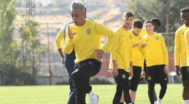 Christian Cueva y su nuevo ‘look’ en los entrenamientos del Yeni Malatyaspor