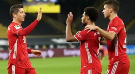Bayern Munich toma la punta de la Bundesliga tras vencer 3-2 a Borussia Dortmund