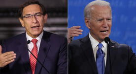 Martín Vizcarra felicitó a Joe Biden tras ganar las elecciones en Estados Unidos - FOTO