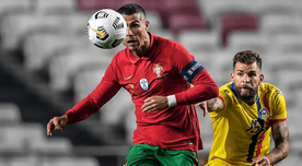 Alcanzó los 102 goles con Portugal: Cristiano Ronaldo anotó de cabeza en la goleada a Andorra - VIDEO