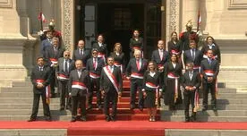Manuel Merino tomó juramento al nuevo gabinete ministerial de su gobierno de facto