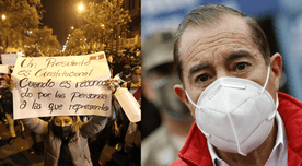 Walter Martos sobre marcha nacional contra Merino: "Mi profundo respeto al pueblo"