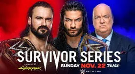 WWE Survivor Series 2020: horarios, canales y cartelera actualizada de RAW vs. SmackDown