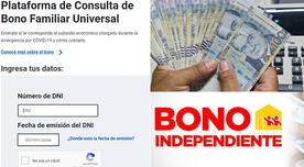 Bono Independiente - BFU LINK: AQUÍ averigua si eres beneficiario al subsidio de 760 soles