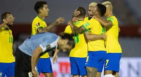 Brasil venció 2-0 a Uruguay y sigue sin conocer la derrota