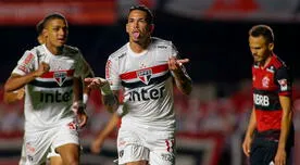Sao Paulo venció 3-0 a Flamengo y avanzó a semifinales de la Copa de Brasil